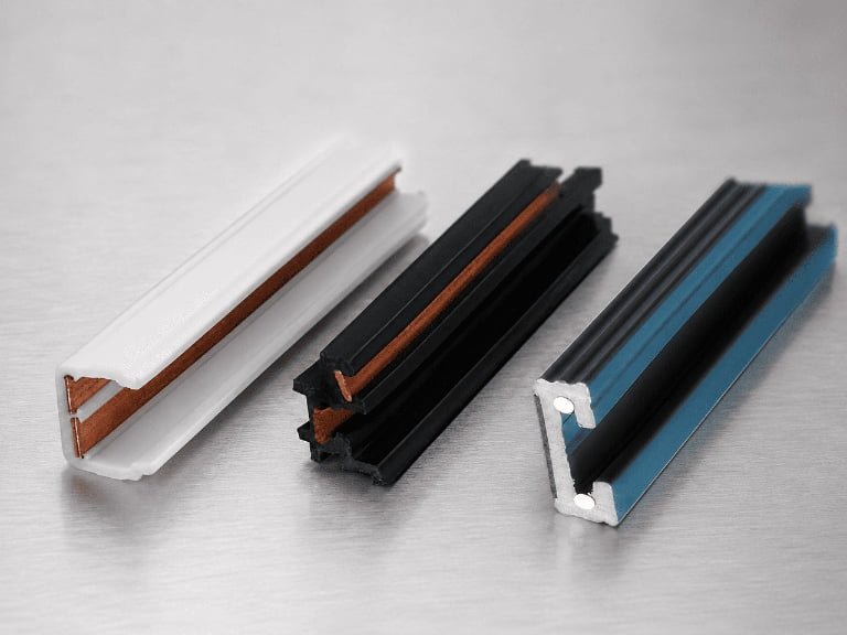 Copper-Plastic Co-extrusion